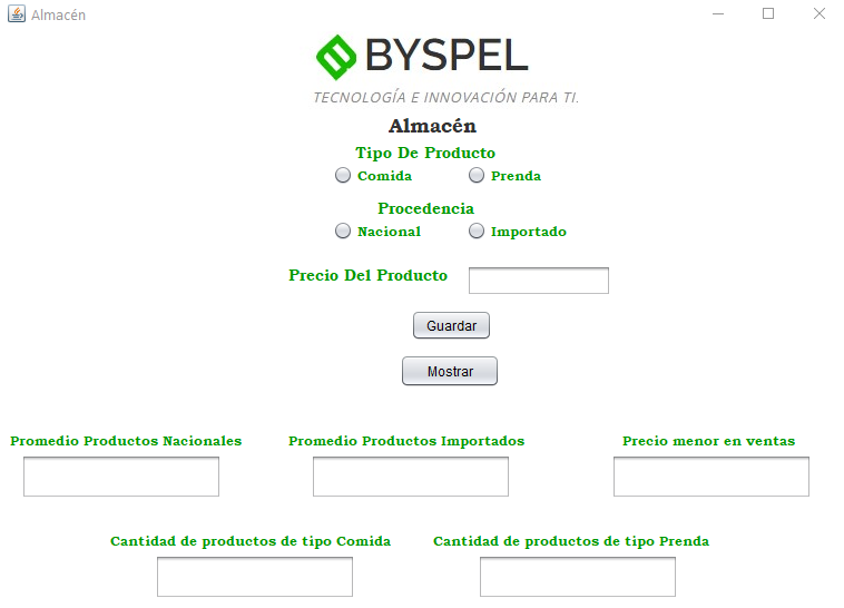 Hallar el promedio precio menor