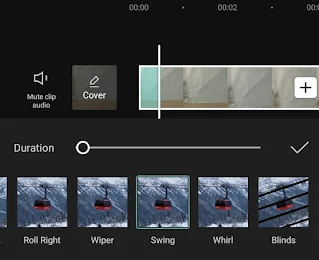 swing animation in capcut swing animation in capcut