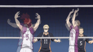 ハイキュー!! アニメ 3期3話 月島蛍 | Karasuno vs Shiratorizawa | HAIKYU!! Season3