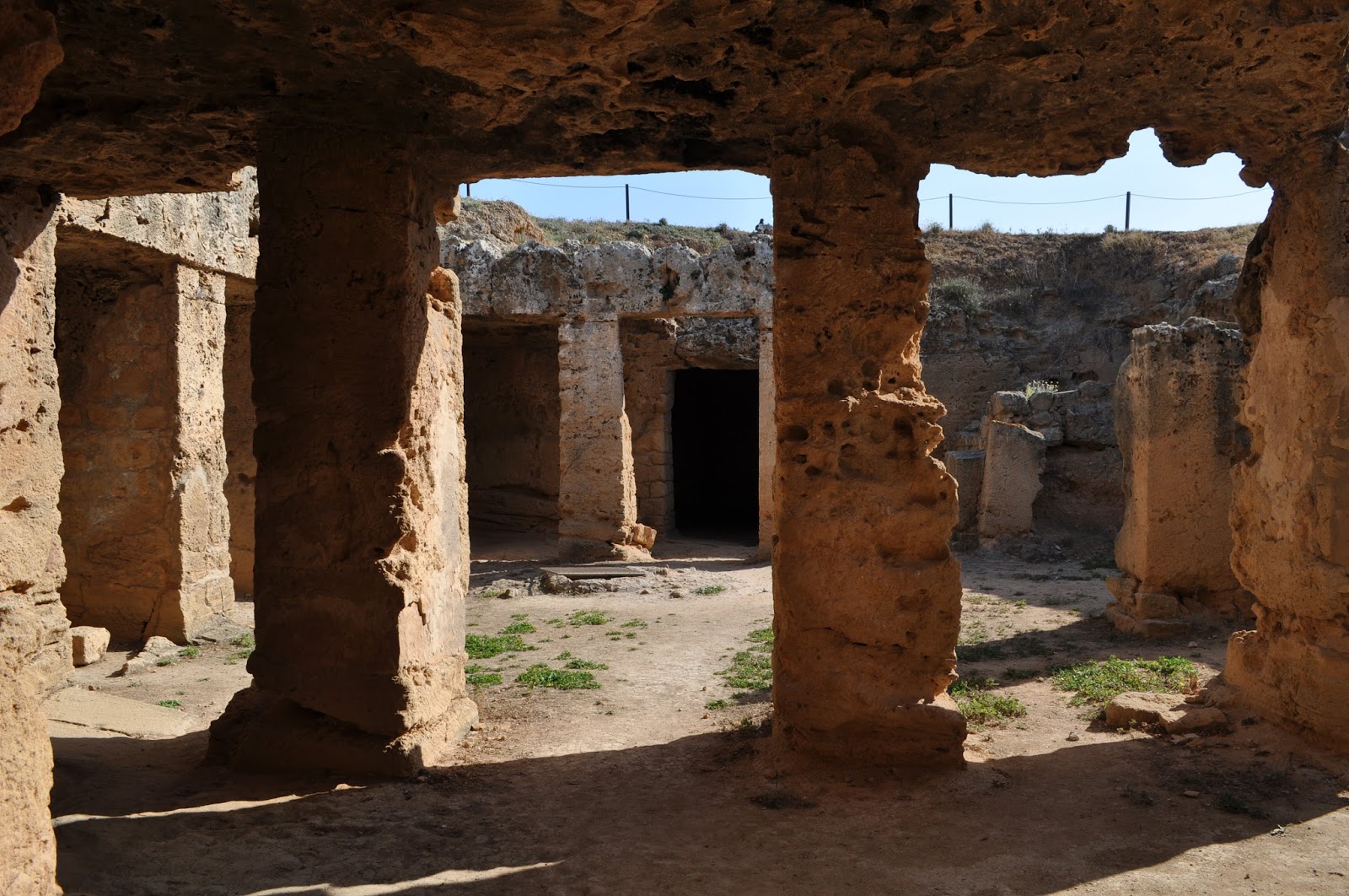 Subterranean History Tombs of the Kings, Paphos, Cyprus