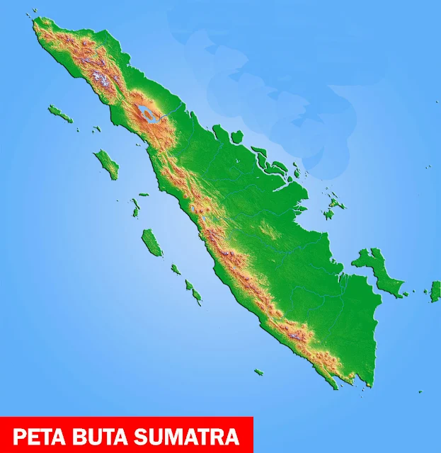 image: Sumatera Blank Map