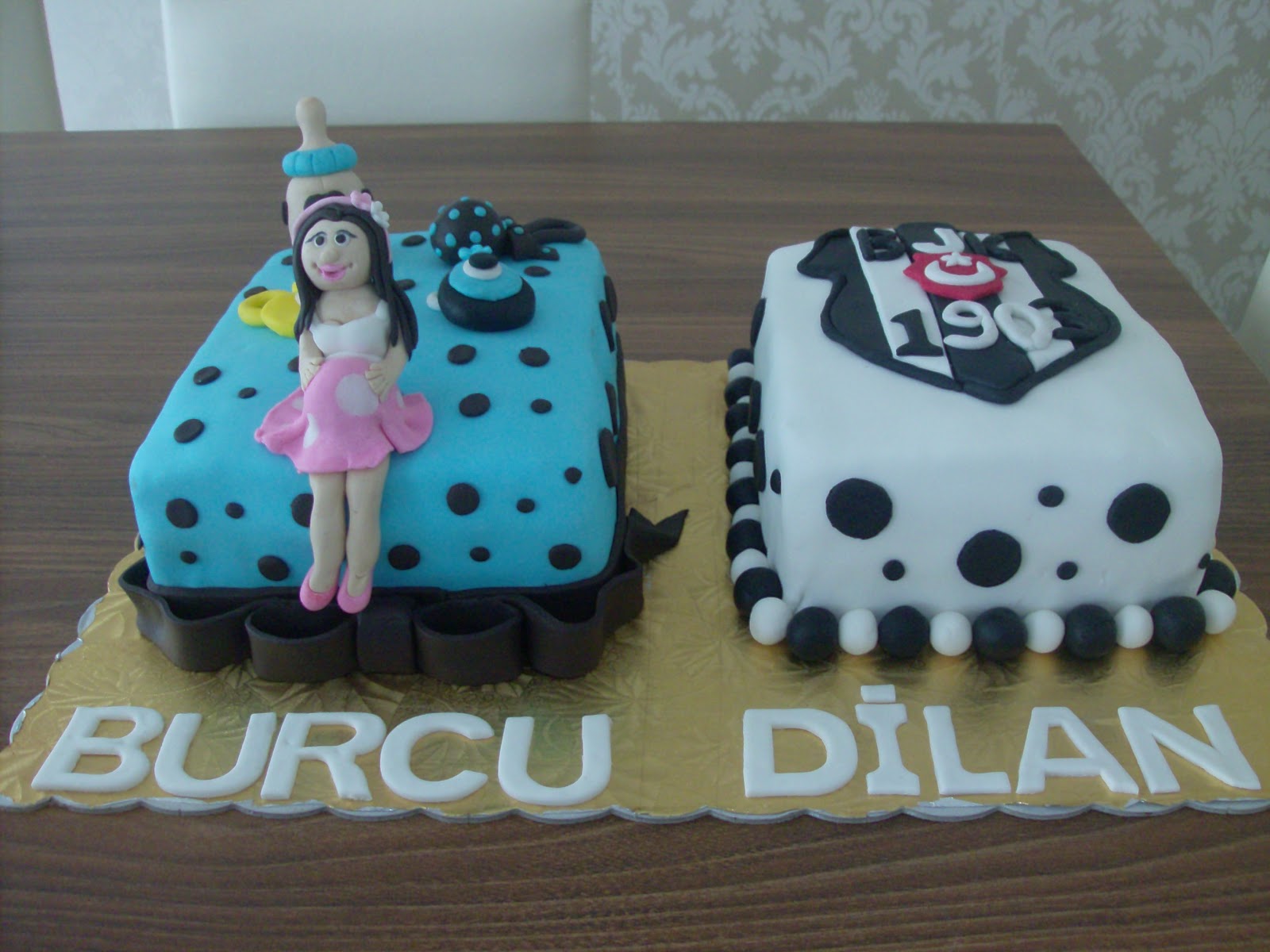 CANAN PASTA TASARIM Baby shower ve taraftar pastası