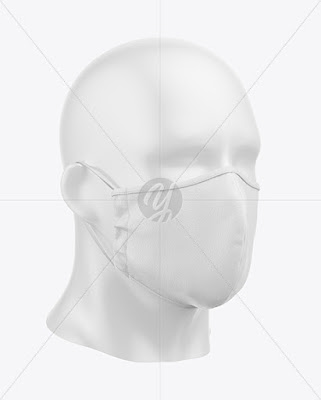 Download Face Mask Mockup Lifestyle Download Free And Premium Psd Mockup Templates And Design Assets PSD Mockup Templates