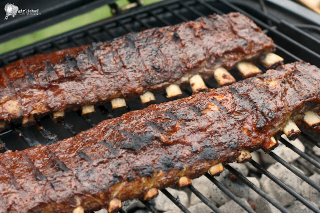 Apple Barbecue Grilled Ribs