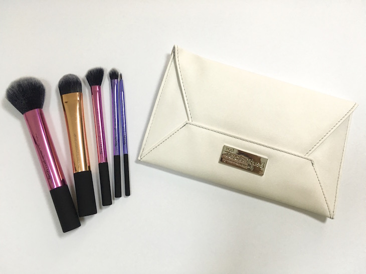 NEW-Real-Techniques-Limited-Edition-Holiday-Brush-Set-With-Clutch