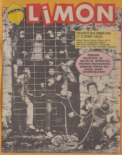Limon 1. Sayı Kapak (14 Mart 1986)