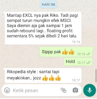 Portofolio Rikopedia dan testimoni member