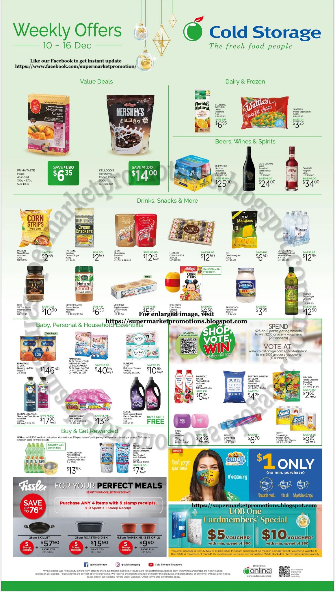Cold Storage Weekly Promotion Ad 10 16 December 2020 Supermarket