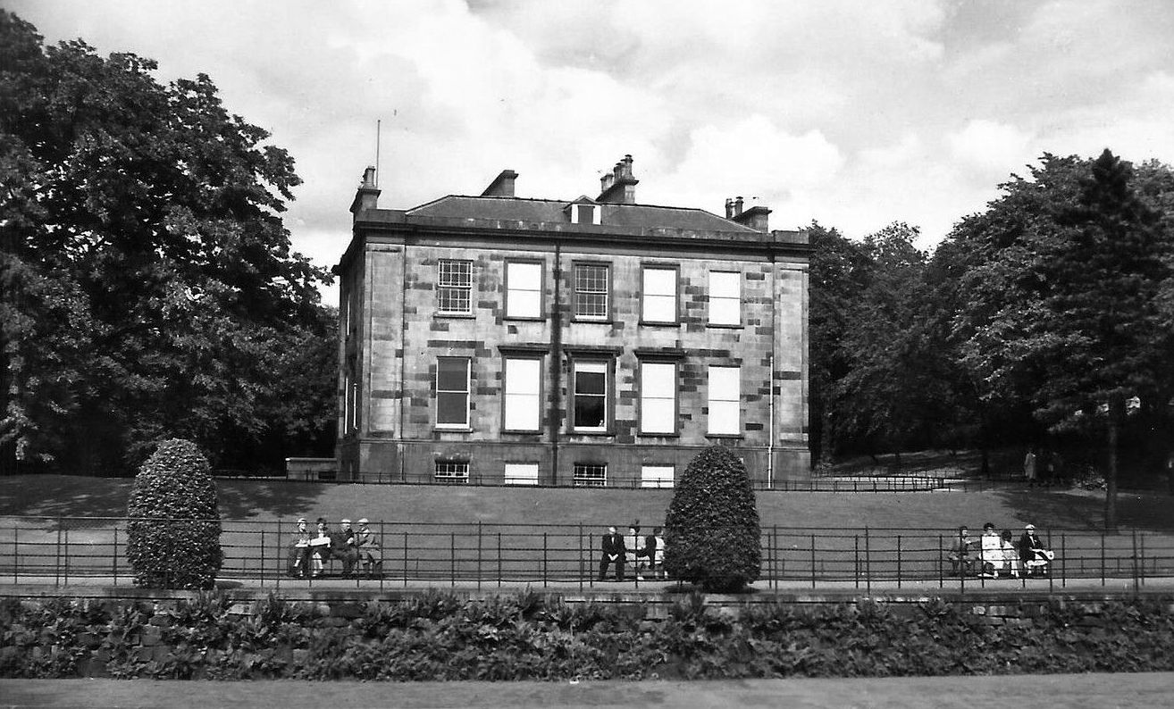 Tour Scotland Old Photograph Camphill House Glasgow Scotland