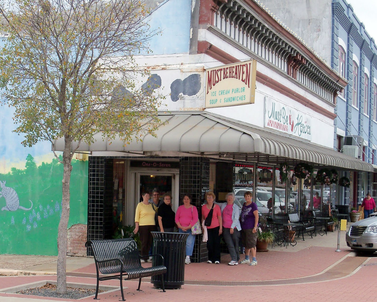 Traveling with the Longdogs Lunch at "Must Be Heaven" in Brenham
