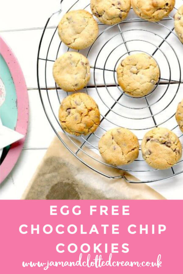 Egg Free Cookies with Chocolate Chips A Cornish Food Blog Jam and