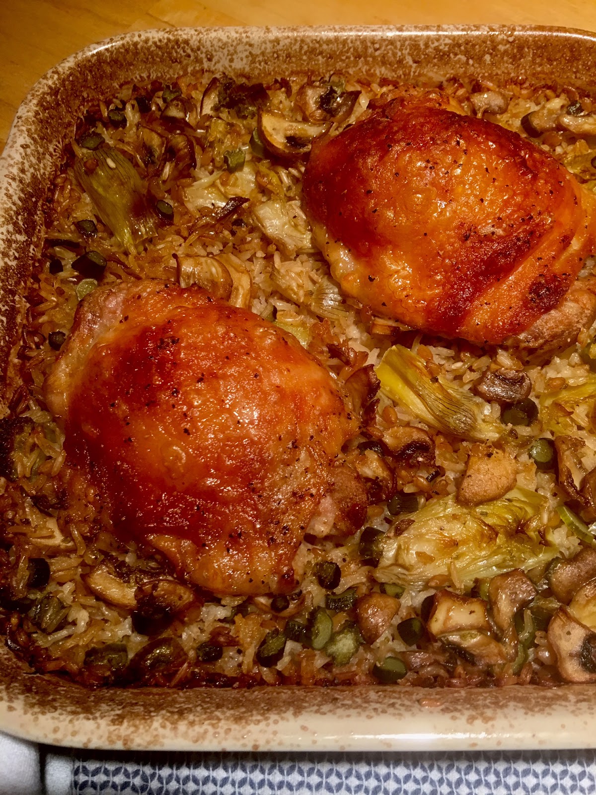 To Market, To Market with San Diego Foodstuff Chicken and Whole Grains Casserole