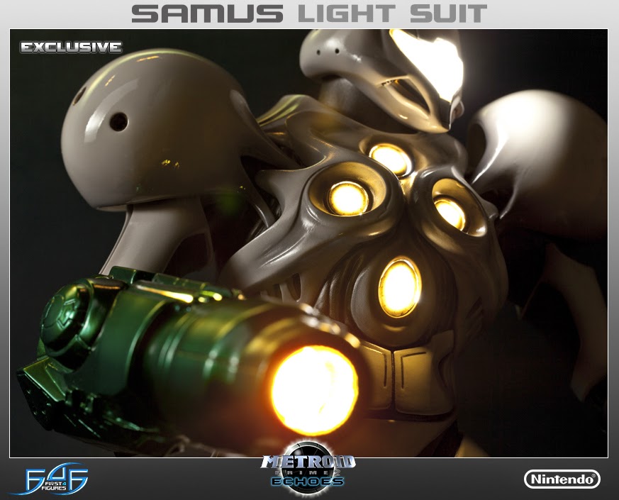 Esta fantástica estátua de Light Suit Samus encantará os fãs de Metroid