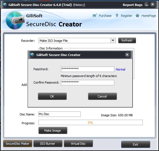 GiliSoft Secure Disc Creator v8.0 Download Full