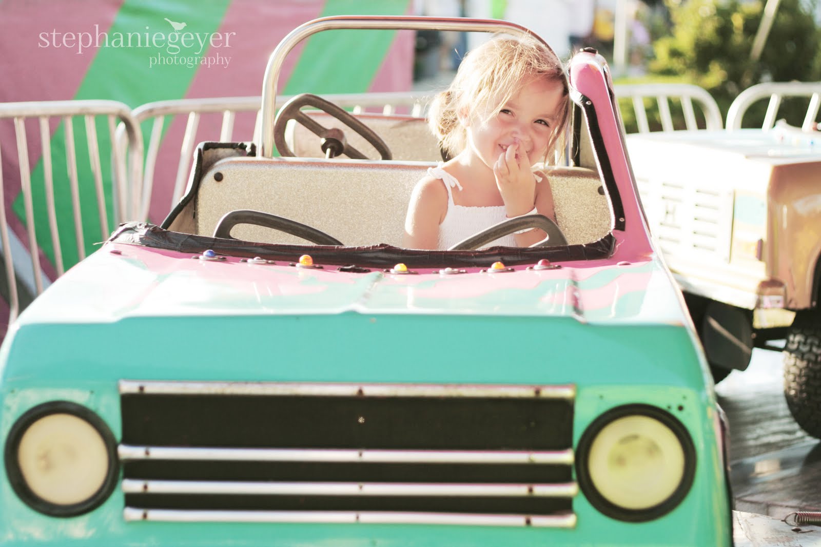 The Painted Chickadee: A pixie-dust spreader on the Tilt-O-Whirl.