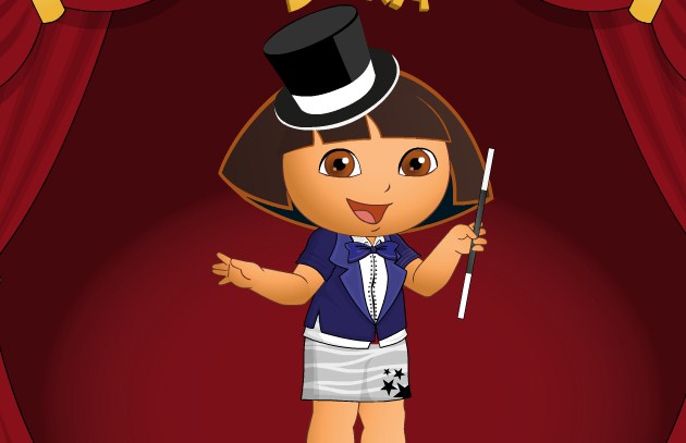 Play Magician Dora Dress Up game