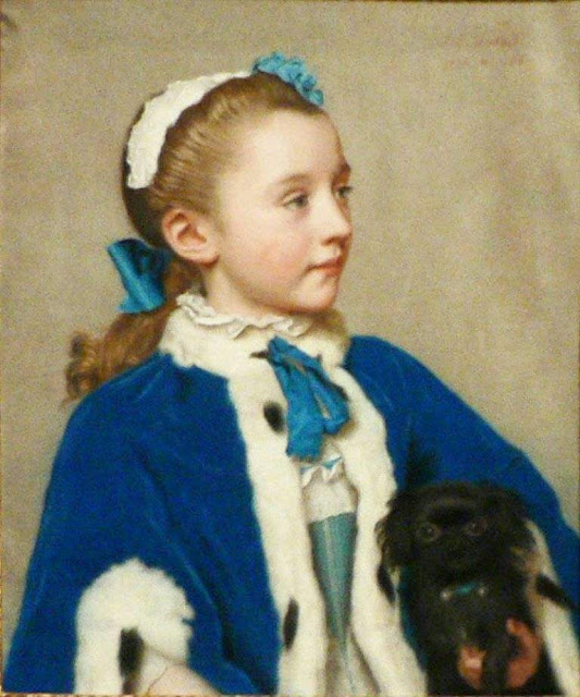 Портрет Марии ван Frederike Reede-Атлон в возрасте семи лет
