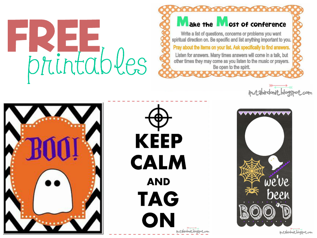 Free Printables ~ Halloween Super Simple