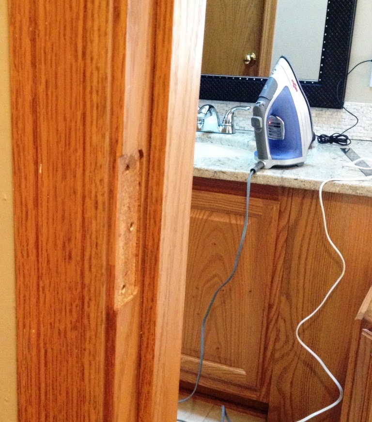 Driving into the Sunrise Windy and Laminating the Door Jamb