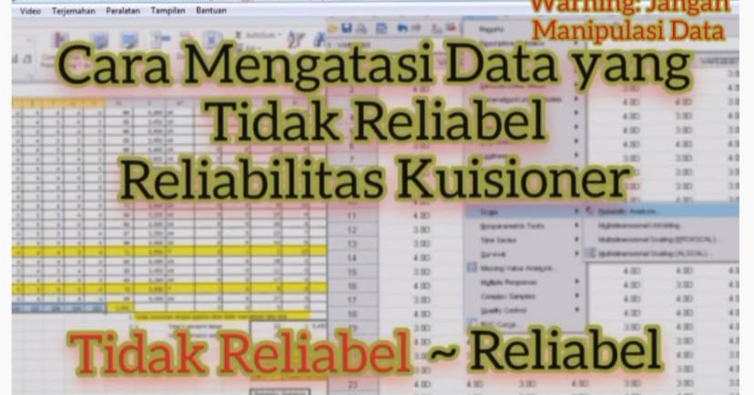 Konsultan Statistik (HP/WA 082362580900) Cara Mengatasi