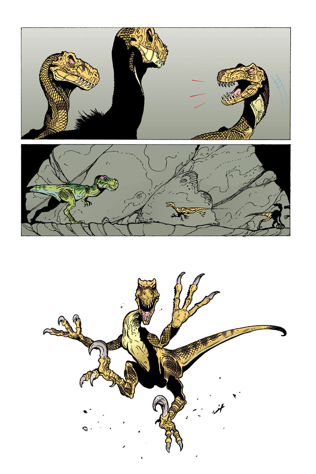 Age of Reptiles Omnibus Chap 3 - Next Chap 4
