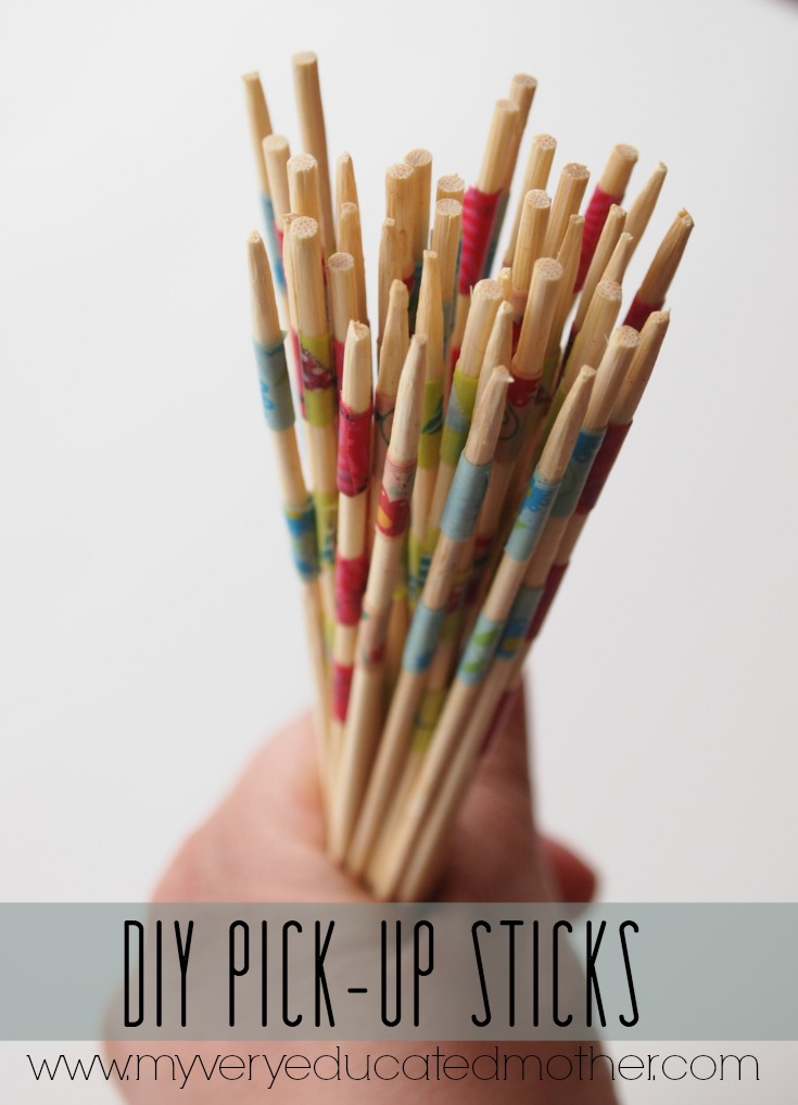 Kids Game: DIY Pick-Up Sticks