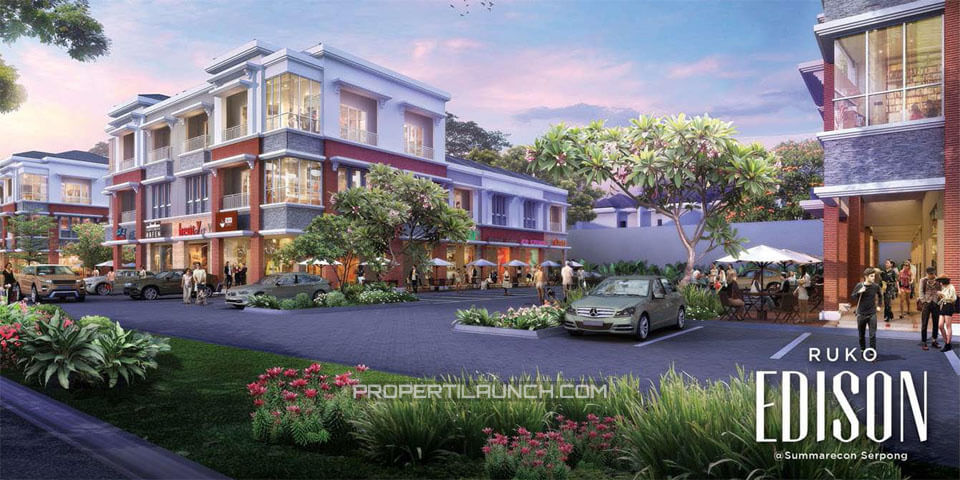 Ruko Edison Summarecon Serpong Dijual