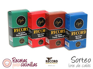 ¡¡NUEVO SORTEO CON CAFÉS RECORD!!