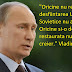 Vladimir Putin in citate, declaratii, amenintari