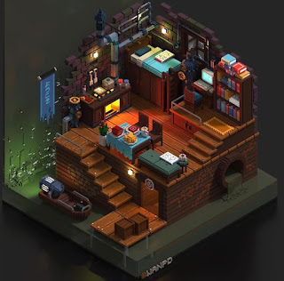 Best Voxel Art Images Voxel Art of the Month - September