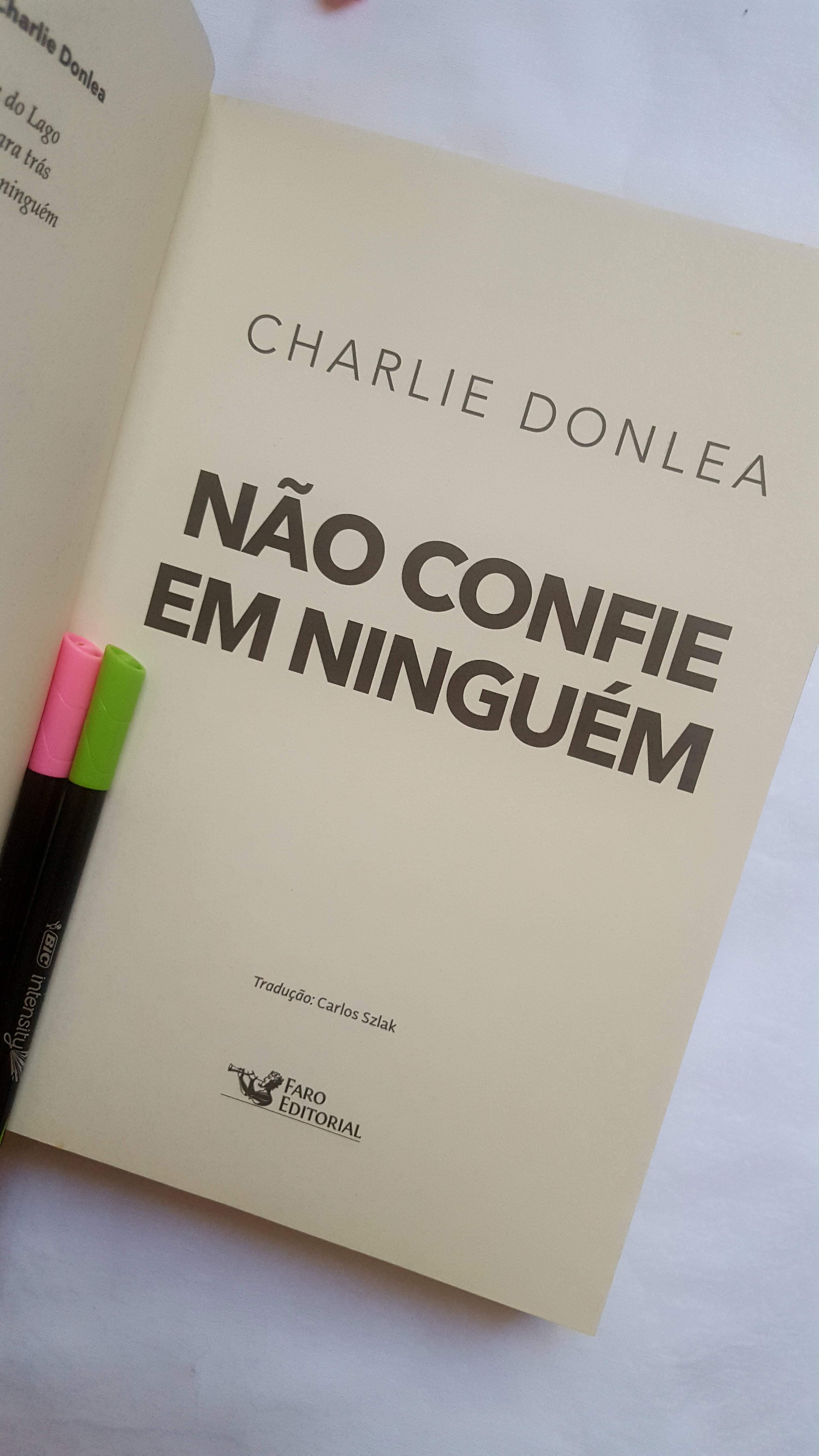 Não confie em ninguém | Charlie Donlea Não confie em ninguém | Charlie Donlea