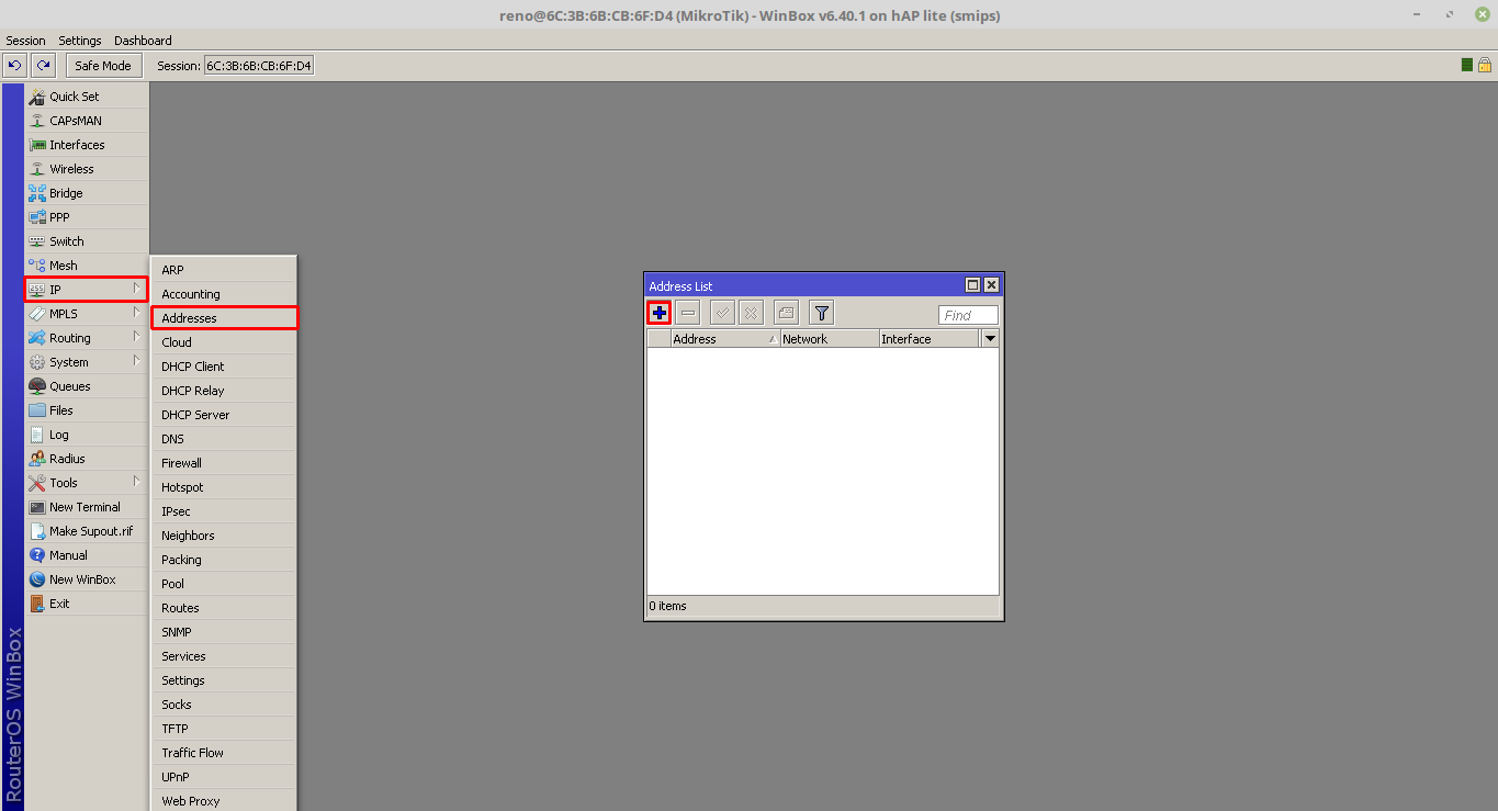 Konfigurasi Router Gateway Di Mikrotik Zaini Plonto