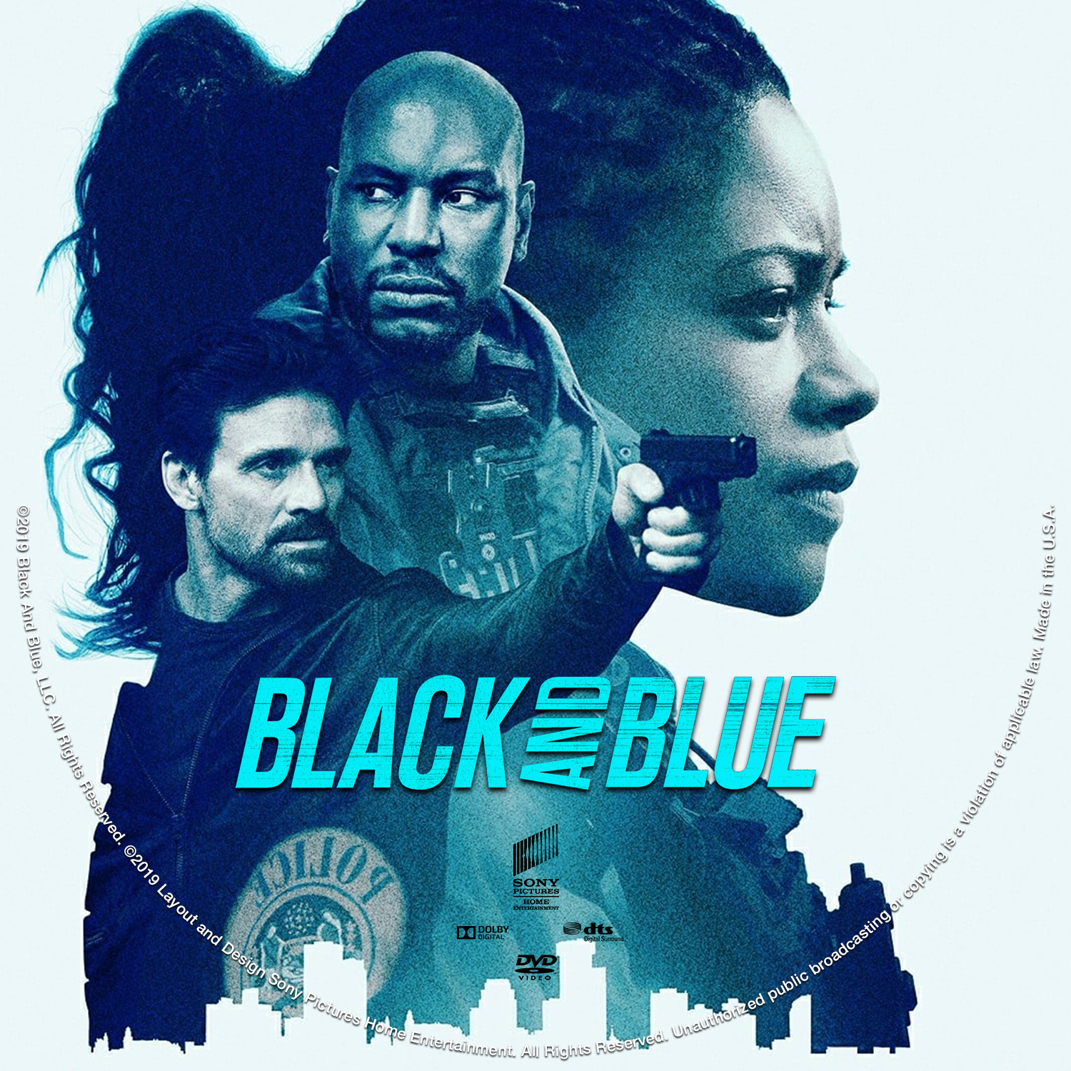 Black And Blue Dvd Label Cover Addict Free Dvd Bluray Covers And Movie Posters