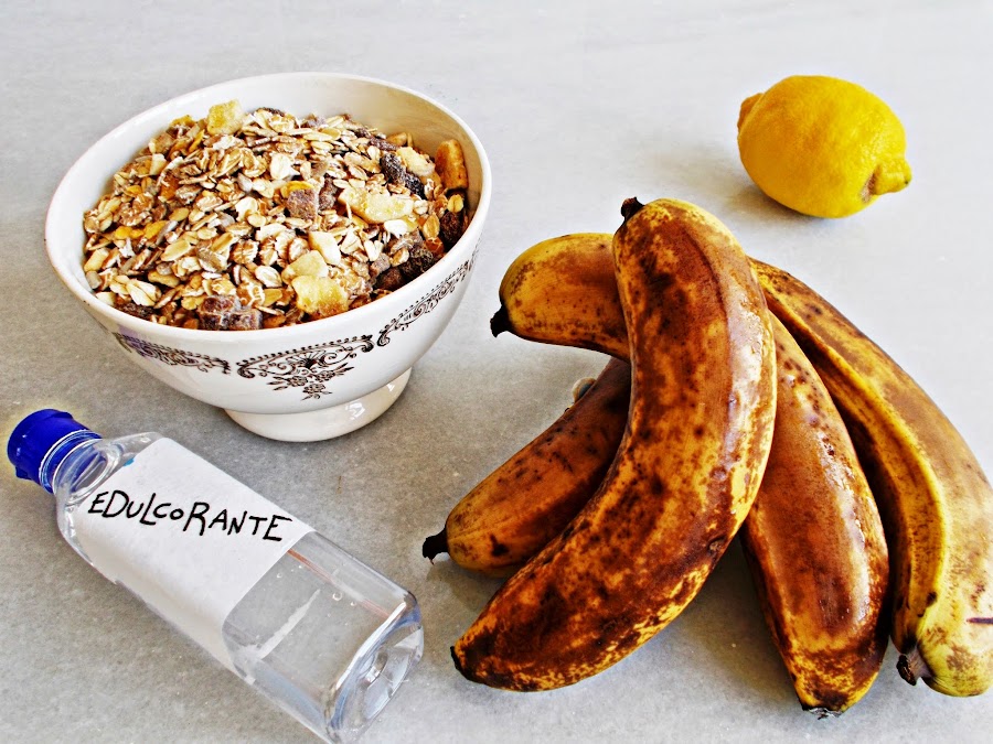 Galletas de avena y plátano-cocina-repostería-fitnes-deporte-gym-ligth-ingredientes