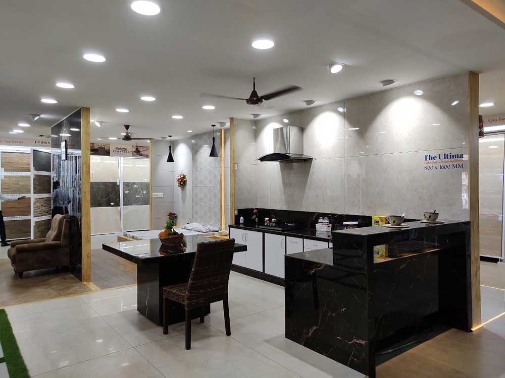 GAYATRI MARBLES & TILES GALLERY kajaria Eternity Showroom Opening