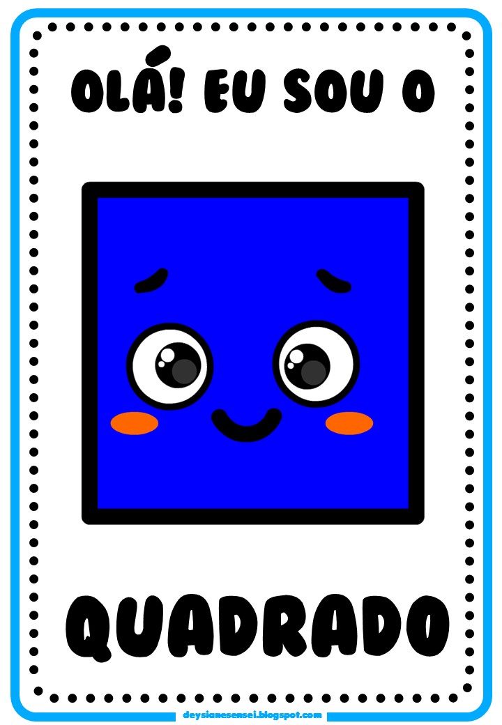 DeysianeSensei Atividades para baixar Matemática Formas geométricas