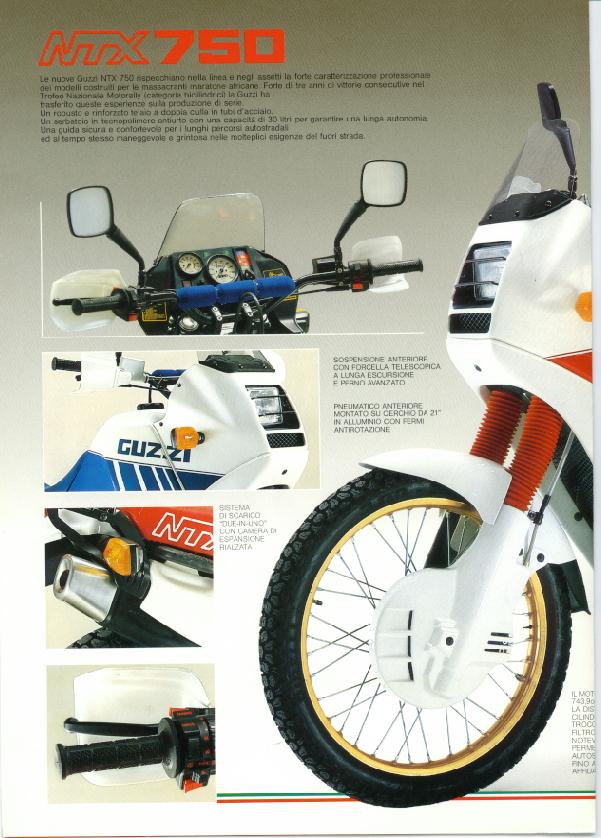 Moto Guzzi NTX Brochure