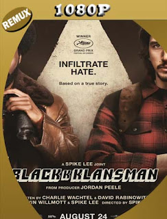 El infiltrado del KKKlan (2018) 4K REMUX 2160p UHD [HDR] Latino [GoogleDrive] 