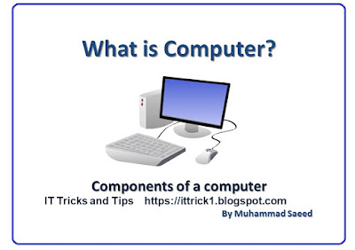 what is computer | components of computer 