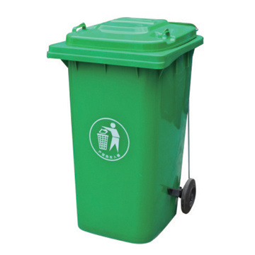 Thùng Nhựa Đựng Rác Màu Xanh Lục