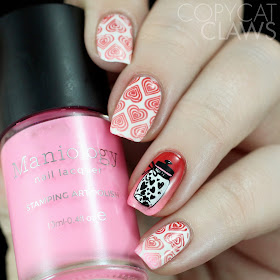 Copycat Claws: Maniology M117 Stamping Plate and Galentine Stamping Polish