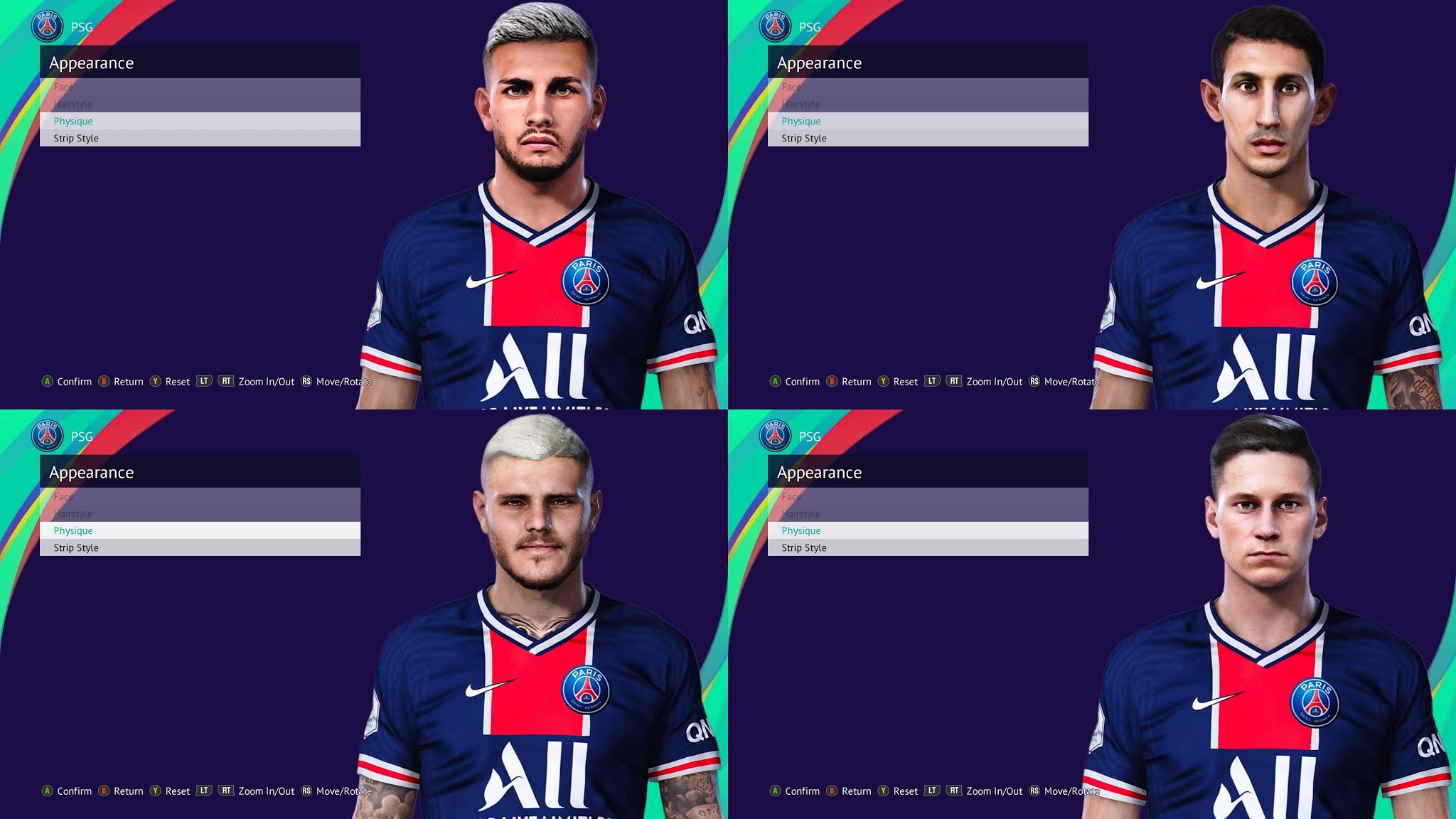 PES 2021 PSG Facepack by Owen31 ~ SoccerFandom.com  Free PES Patch and