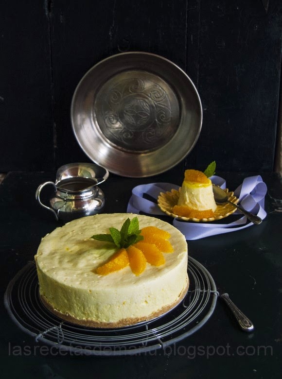 Las recetas de Manu PASTEL DE ESPUMA DE NARANJA Las recetas de Manu PASTEL DE ESPUMA DE NARANJA