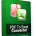 Download Software Berbayar PDF to Excel Converter Free