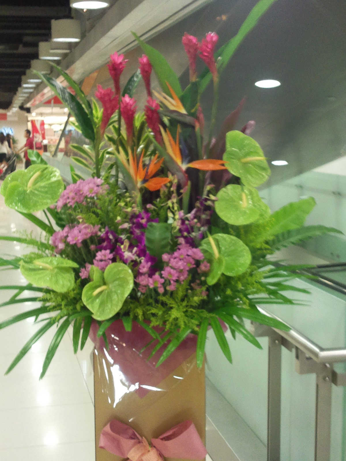 & U Fresh Flowers For Opening Ceremony.