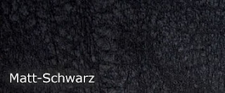 Matt-Schwarz Kunstledermusterkarte