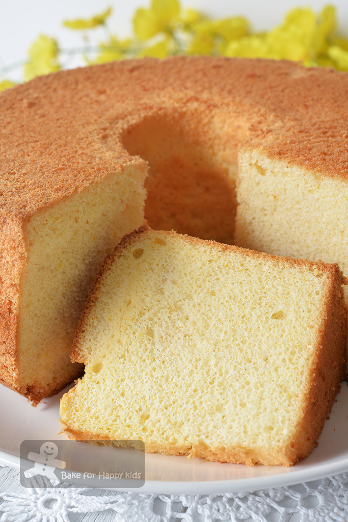 Bake for Happy Kids Perfect Ultra Soft Orange Chiffon Cake Bake for Happy Kids Perfect Ultra Soft Orange Chiffon Cake