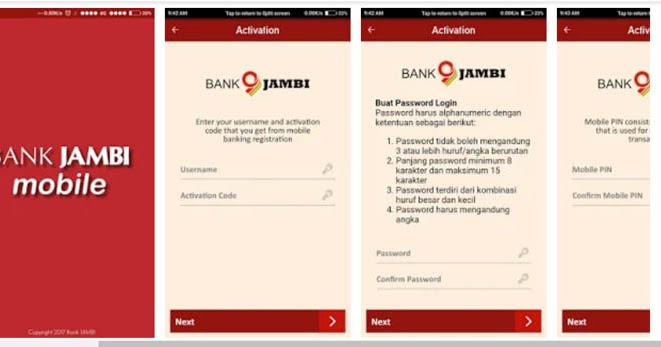 Cara Daftar Internet Dan Mobile Banking Bank Jambi Kosngosan