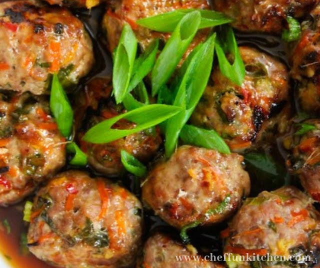 Thai Meatballs Recipe Thai Meatballs Recipe