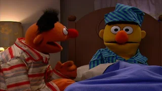 Ernie and Bert sleep, Sesame Street Episode 4308 Don't Wake the Baby